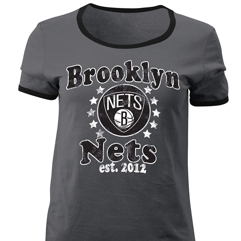 NWT 5th & Ocean NBA Brooklyn Nets Adult Women Ladi